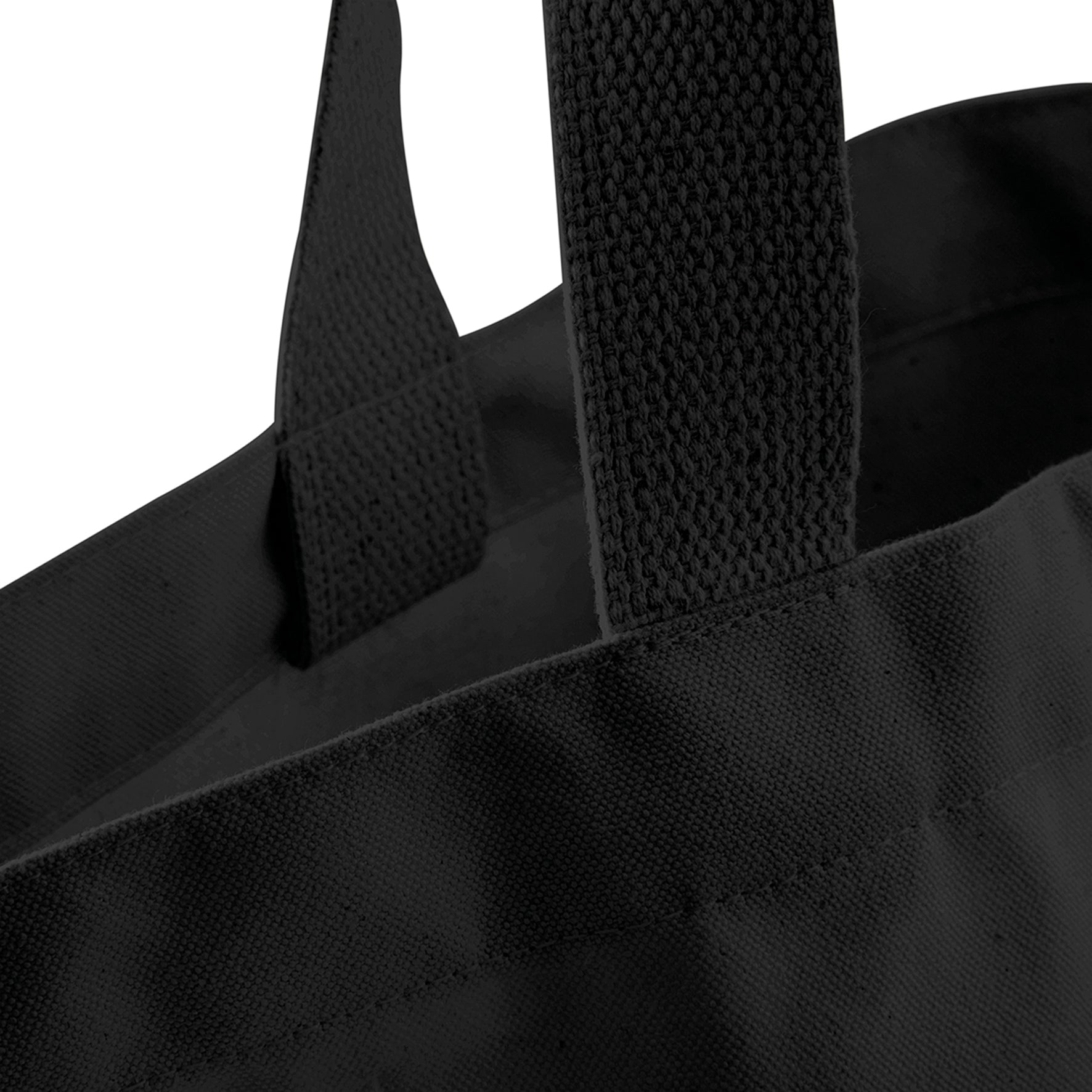 Productfoto van de zwarte shopper om de kleur en de stof goed te tonen – De Mokkes