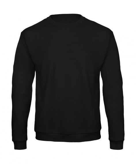 Comfortabele zwarte sweater met een geborduurd, gepersonaliseerd ontwerp – De Mokkes
