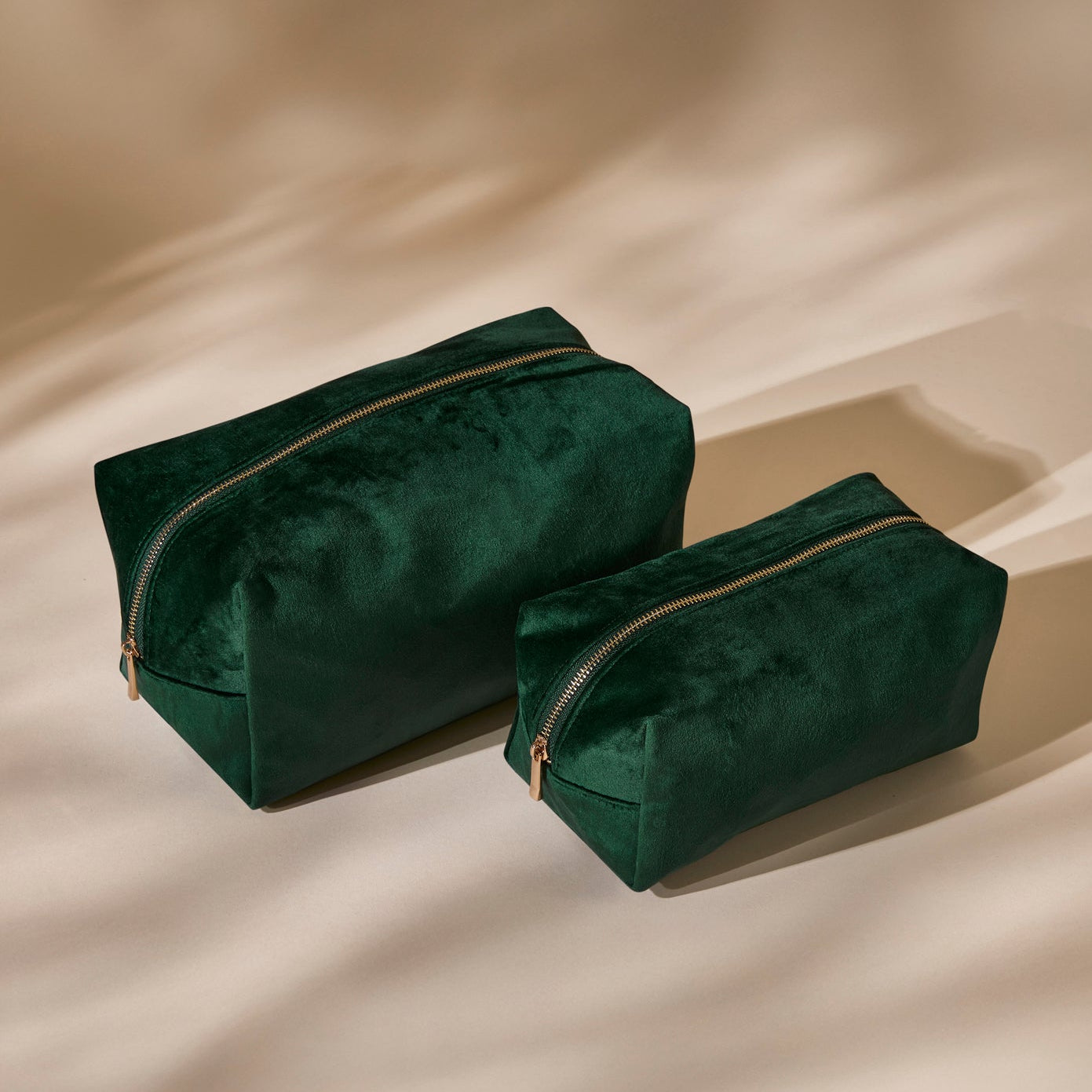 Velvet toilettas rechthoekig bloemletter - mega