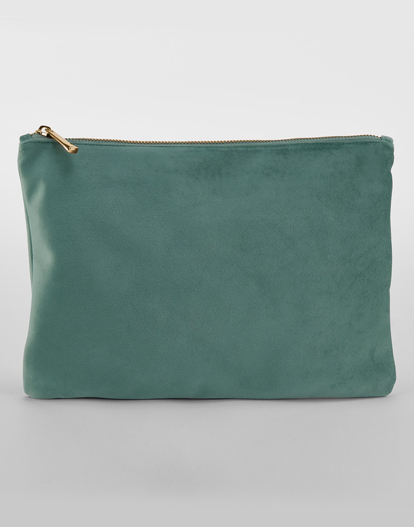 Productfoto van de jade velvet tas in maat L om de kleur en de stof goed te tonen – De Mokkes