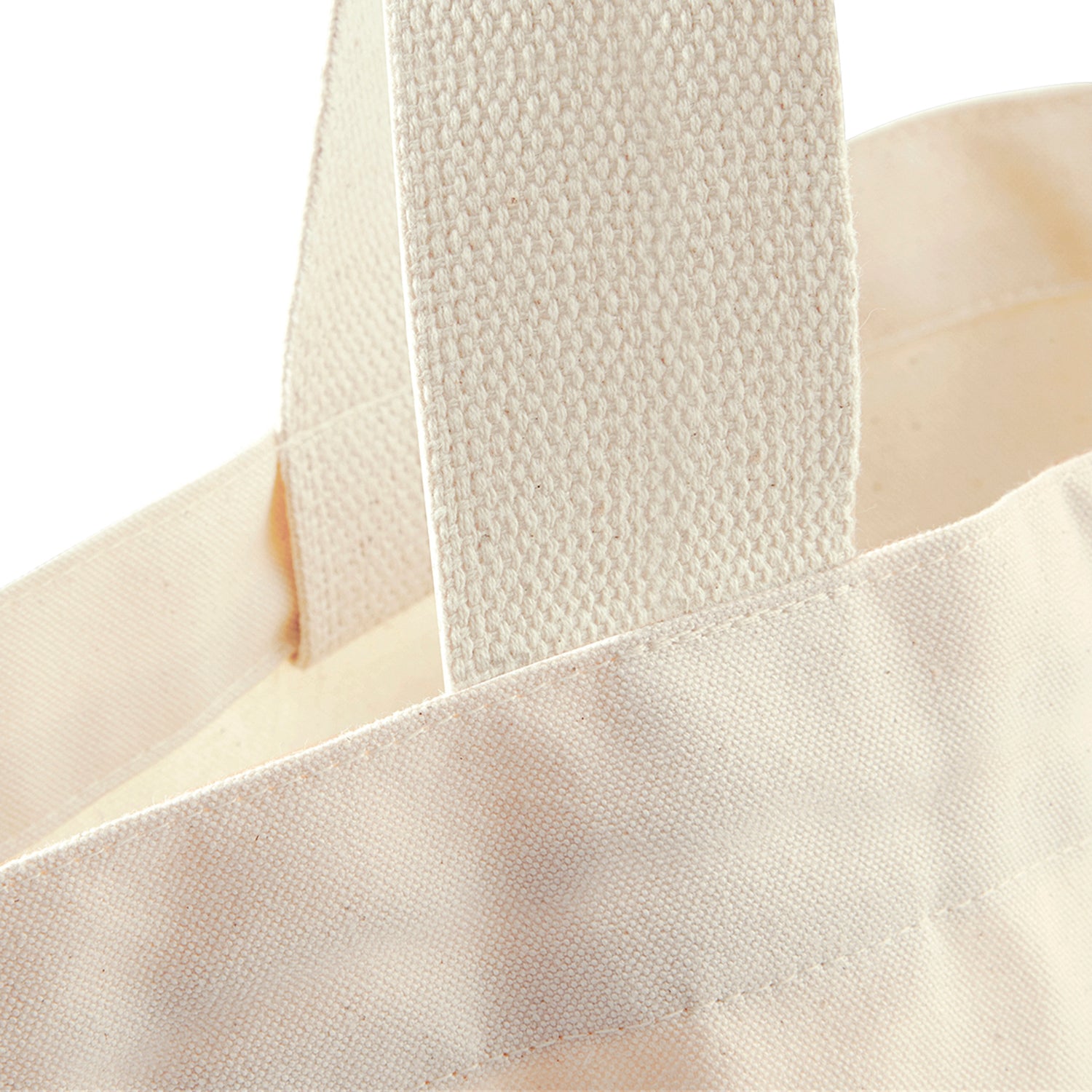 Productfoto van de beige shopper om de kleur en de stof goed te tonen – De Mokkes