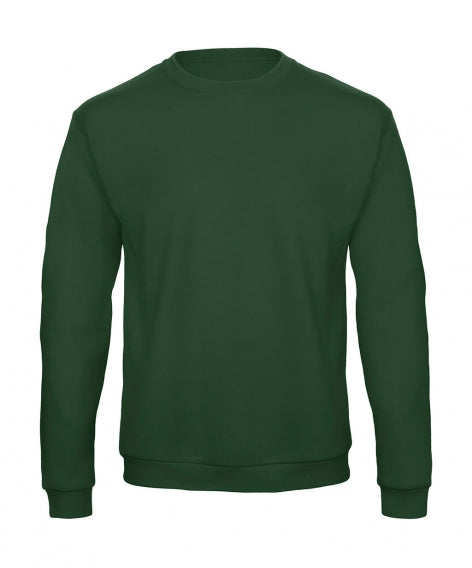 Comfortabele groene sweater met een geborduurd, gepersonaliseerd ontwerp – De Mokkes